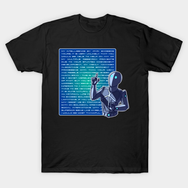 Isaac's humility T-Shirt by krls